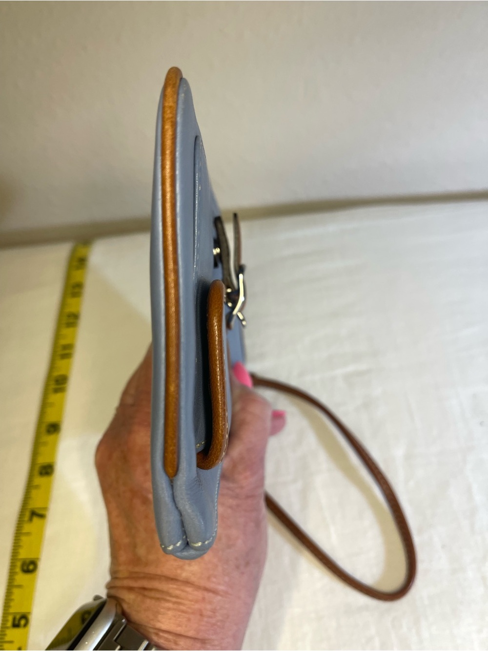 Vintage Coach Hamptons / Soho series buckled leather wristlets - Picture 7 of 13
